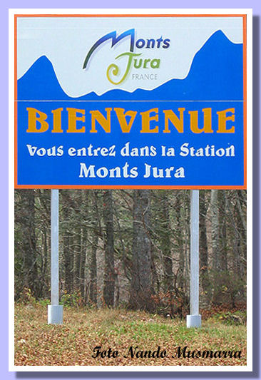 Jura Mountains Sign