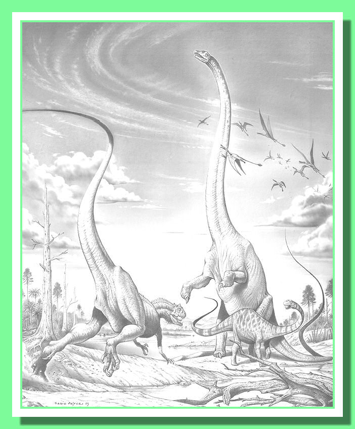 Allosaurus vs. Barosaurus 