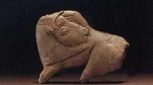 Arte-03.jpg statuetta di bisonte - La Madaleine