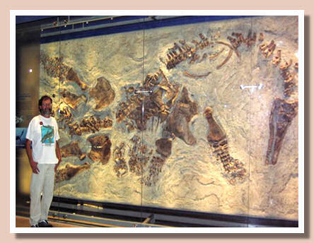 Chuck Bonner e Polly al Museo di Los Angeles