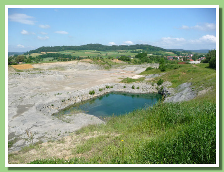 L'accesso alla cava di Mistelgau, è purtroppo, chiuso