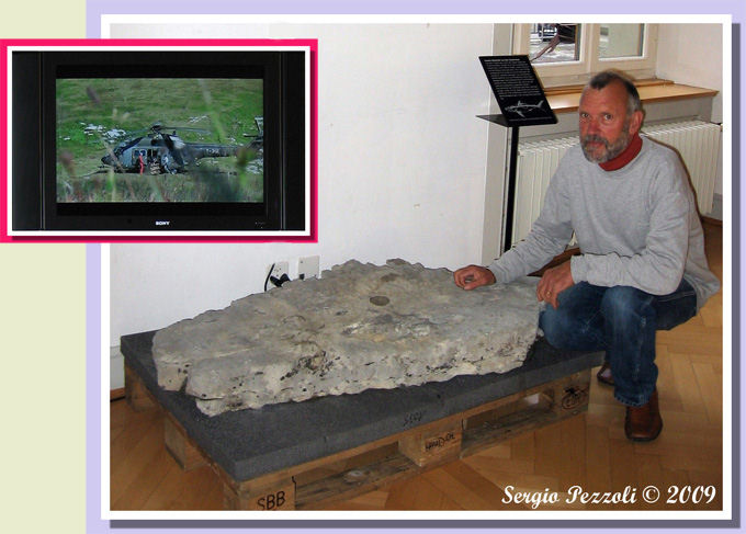 La roccia con le vertebre di squalo