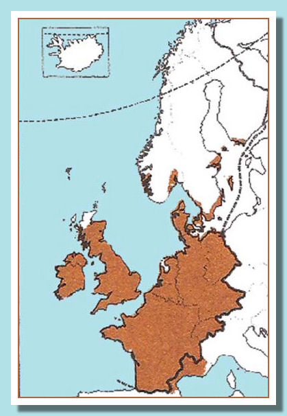 carte de répartition